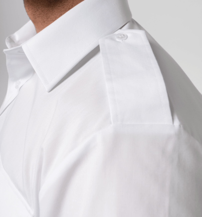 Short Sleeve Pilot Shirt with two chest pockets and epaulettes